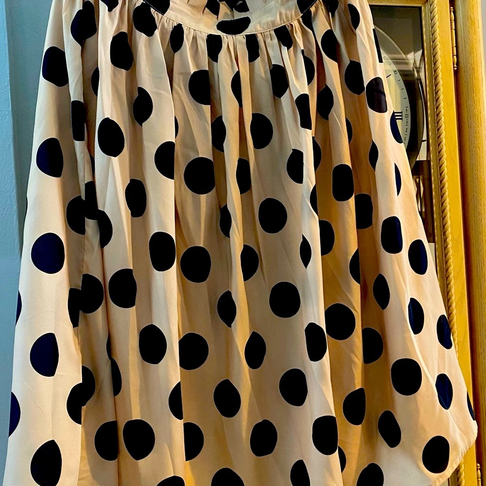 Dainty Jewells polka dot skirt size M